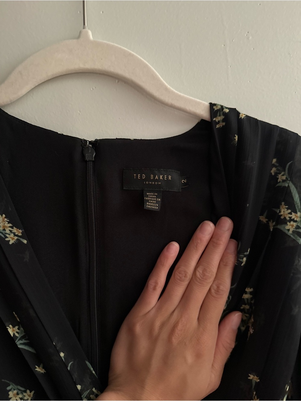 Ted Baker Papyrus Pleated Mini Dress - Picture 3 of 5